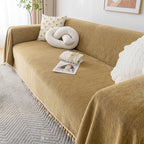 Waterproof Anti-Scratch Herringbone Chenille Pet Sofa Cover