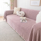 Waterproof Anti-Scratch Herringbone Chenille Pet Sofa Cover