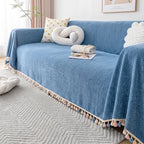 Waterproof Anti-Scratch Herringbone Chenille Pet Sofa Cover