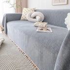 Waterproof Anti-Scratch Herringbone Chenille Pet Sofa Cover