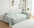 Paisley Faux Linen Pet Sofa Cover