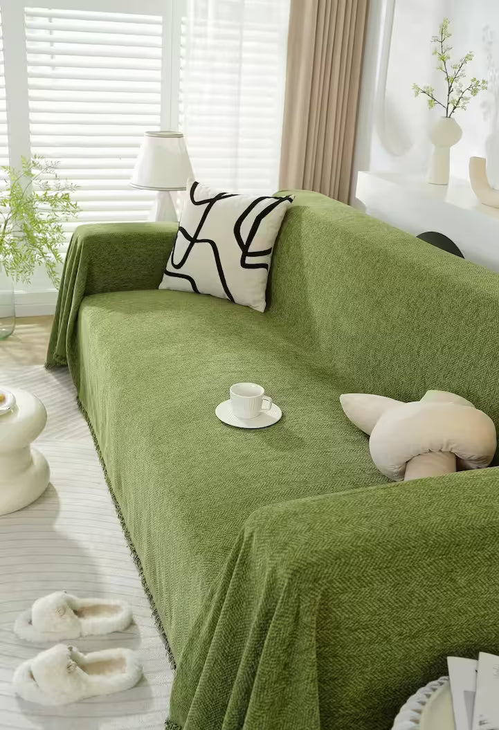 Waterproof Anti-Scratch Chenille Pet Sofa Cover
