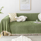 Waterproof Anti-Scratch Herringbone Chenille Pet Sofa Cover
