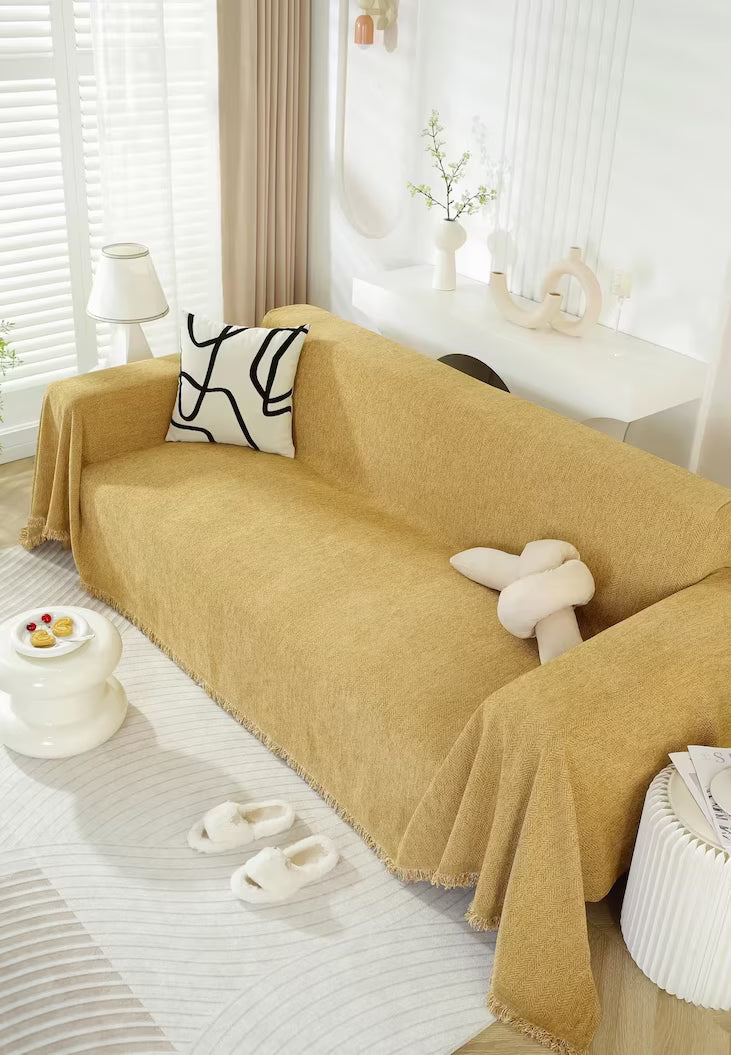 Waterproof Anti-Scratch Chenille Pet Sofa Cover