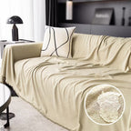 Waterproof Anti-Scratch Teddy Velvet Pet Sofa Cover