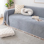 Waterproof Anti-Scratch Herringbone Chenille Pet Sofa Cover