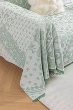 Paisley Faux Linen Pet Sofa Cover