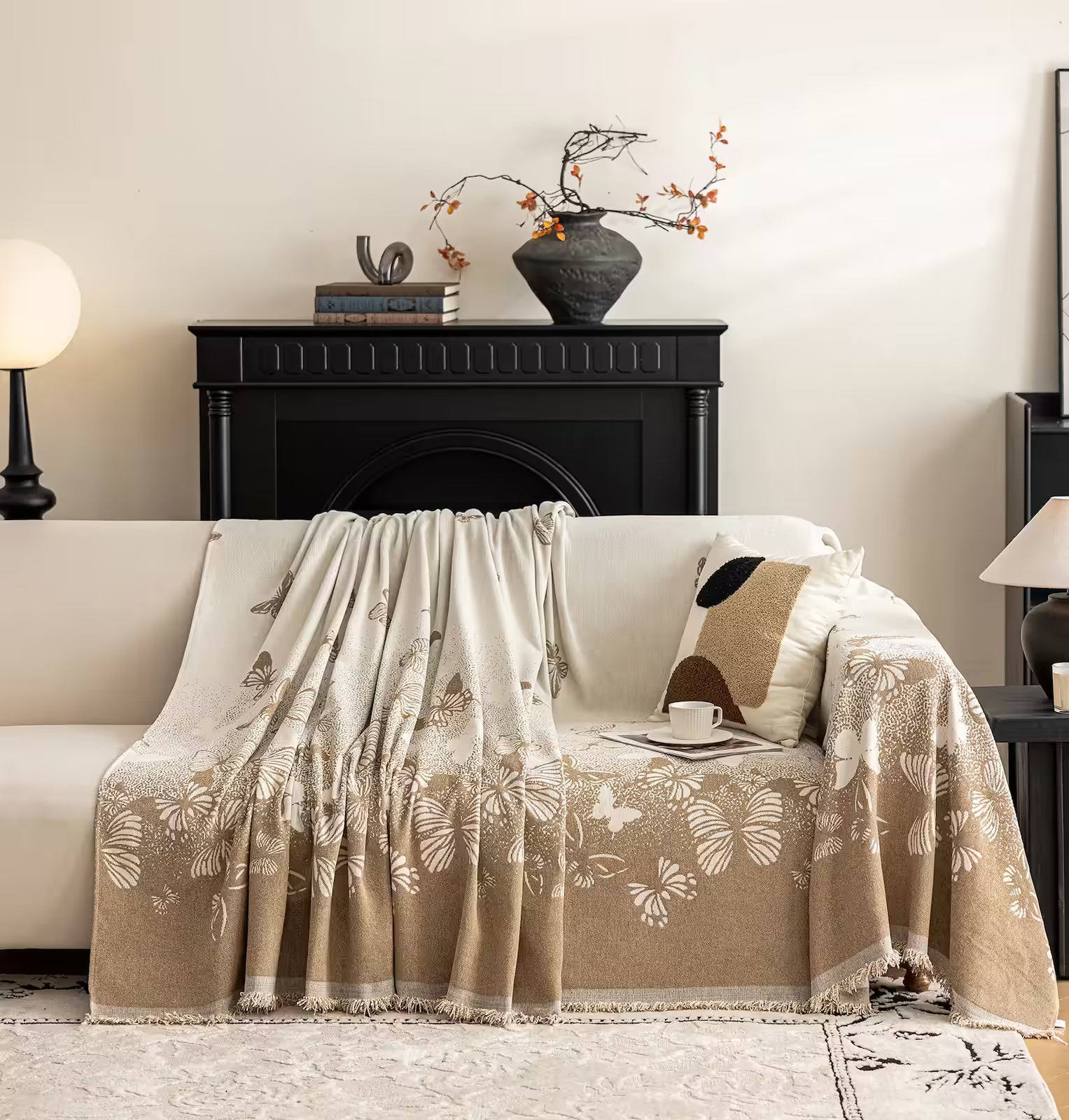 Chenille Pet Sofa Cover – Butterfly Weave