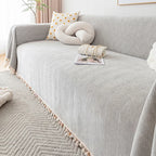 Waterproof Anti-Scratch Herringbone Chenille Pet Sofa Cover