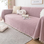 Waterproof Anti-Scratch Herringbone Chenille Pet Sofa Cover