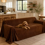Anti-Scratch Jacquard Chenille Pet Sofa Cover