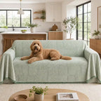 Heritage Faux Linen Pet Sofa Cover