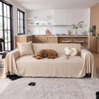 Waterproof Anti-Scratch Teddy Velvet Pet Sofa Cover