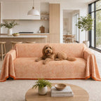Heritage Faux Linen Pet Sofa Cover