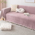 Waterproof Anti-Scratch Herringbone Chenille Pet Sofa Cover