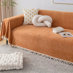 Waterproof Anti-Scratch Herringbone Chenille Pet Sofa Cover