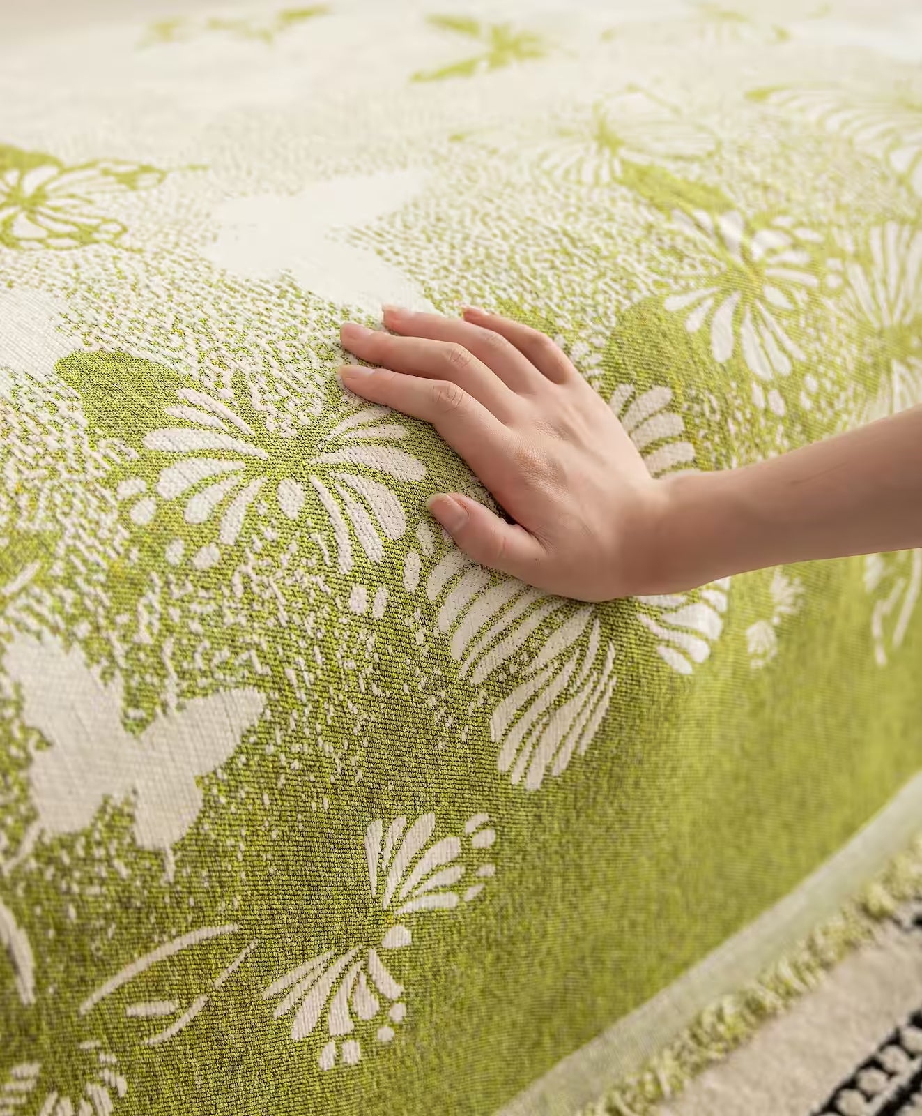Chenille Pet Sofa Cover – Butterfly Weave