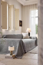 Anti-Scratch Jacquard Chenille Pet Sofa Cover