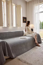 Anti-Scratch Jacquard Chenille Pet Sofa Cover