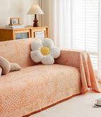 Heritage Faux Linen Pet Sofa Cover