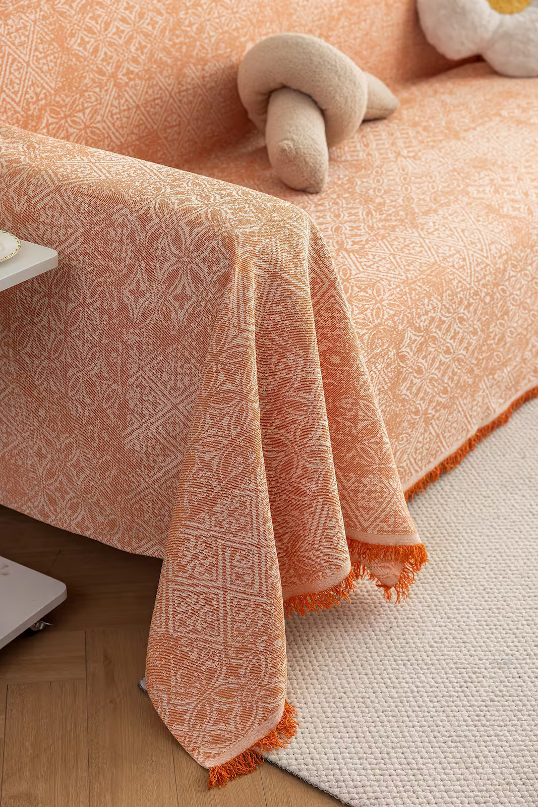 Heritage Faux Linen Pet Sofa Cover