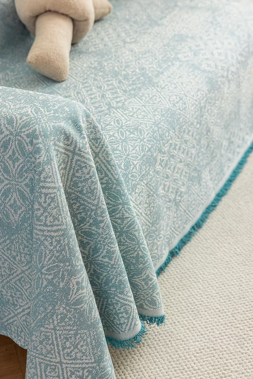 Heritage Faux Linen Pet Sofa Cover