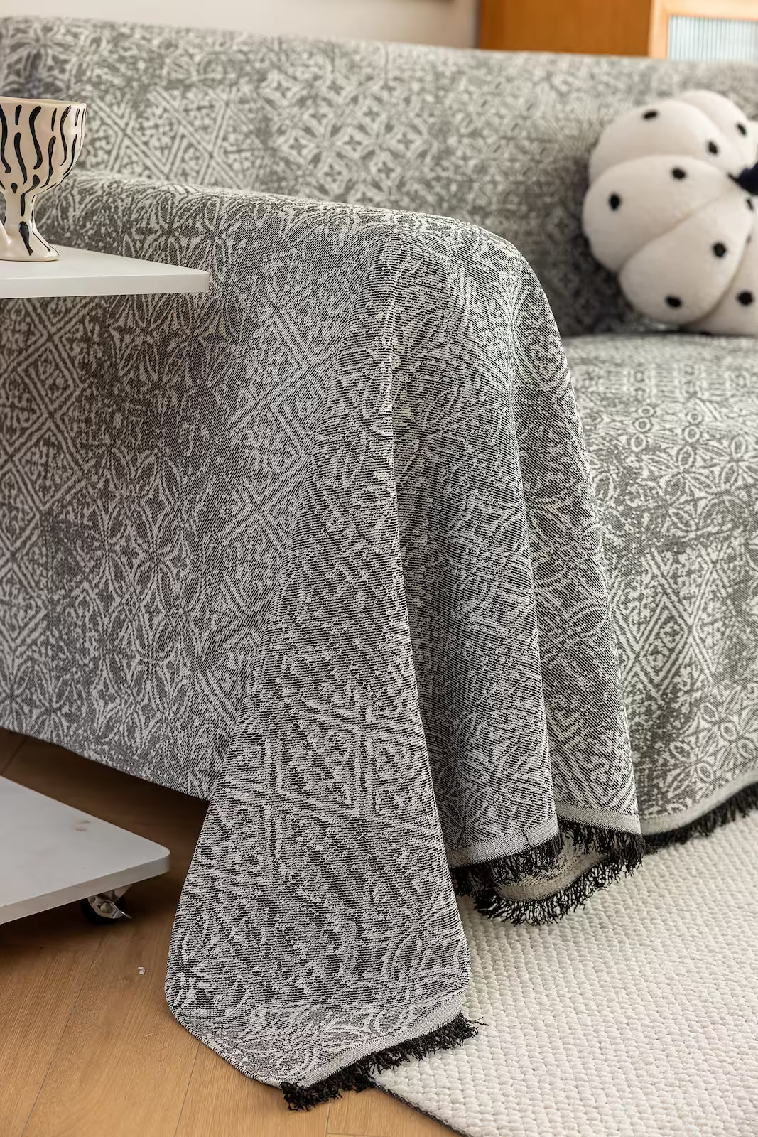 Heritage Faux Linen Pet Sofa Cover