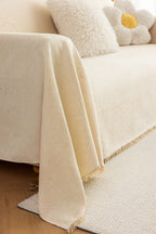 Heritage Faux Linen Pet Sofa Cover