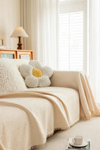 Heritage Faux Linen Pet Sofa Cover