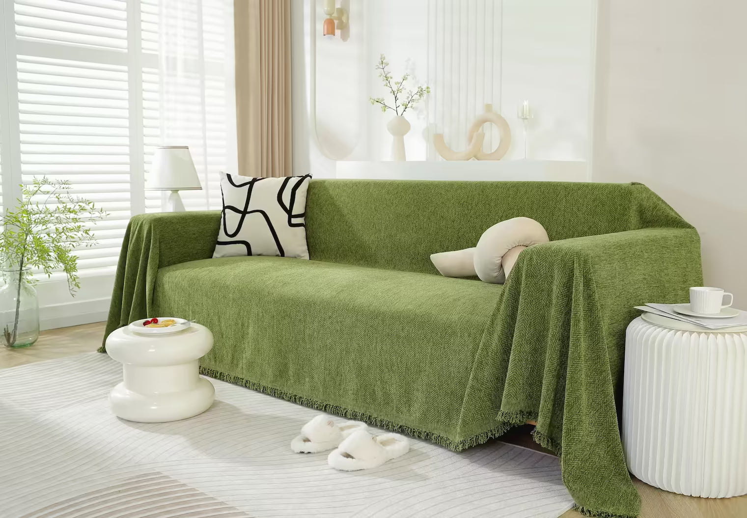 Waterproof Anti-Scratch Chenille Pet Sofa Cover