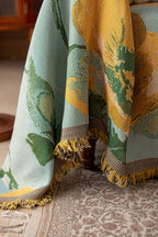 Floral Oil-Painting Pet Sofa Cover