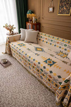 Floral Oil-Painting Pet Sofa Cover