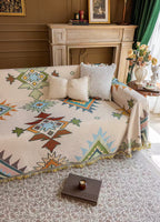 Floral Oil-Painting Pet Sofa Cover