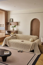 Lattice Woven Pet Sofa Cover