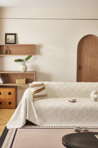 Lattice Woven Pet Sofa Cover
