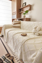 Lattice Woven Pet Sofa Cover