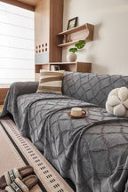 Lattice Woven Pet Sofa Cover