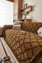Lattice Woven Pet Sofa Cover