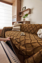 Lattice Woven Pet Sofa Cover