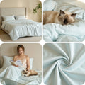 Pet Hair Resistant Bamboo Bedding – Cooling Sheet Set