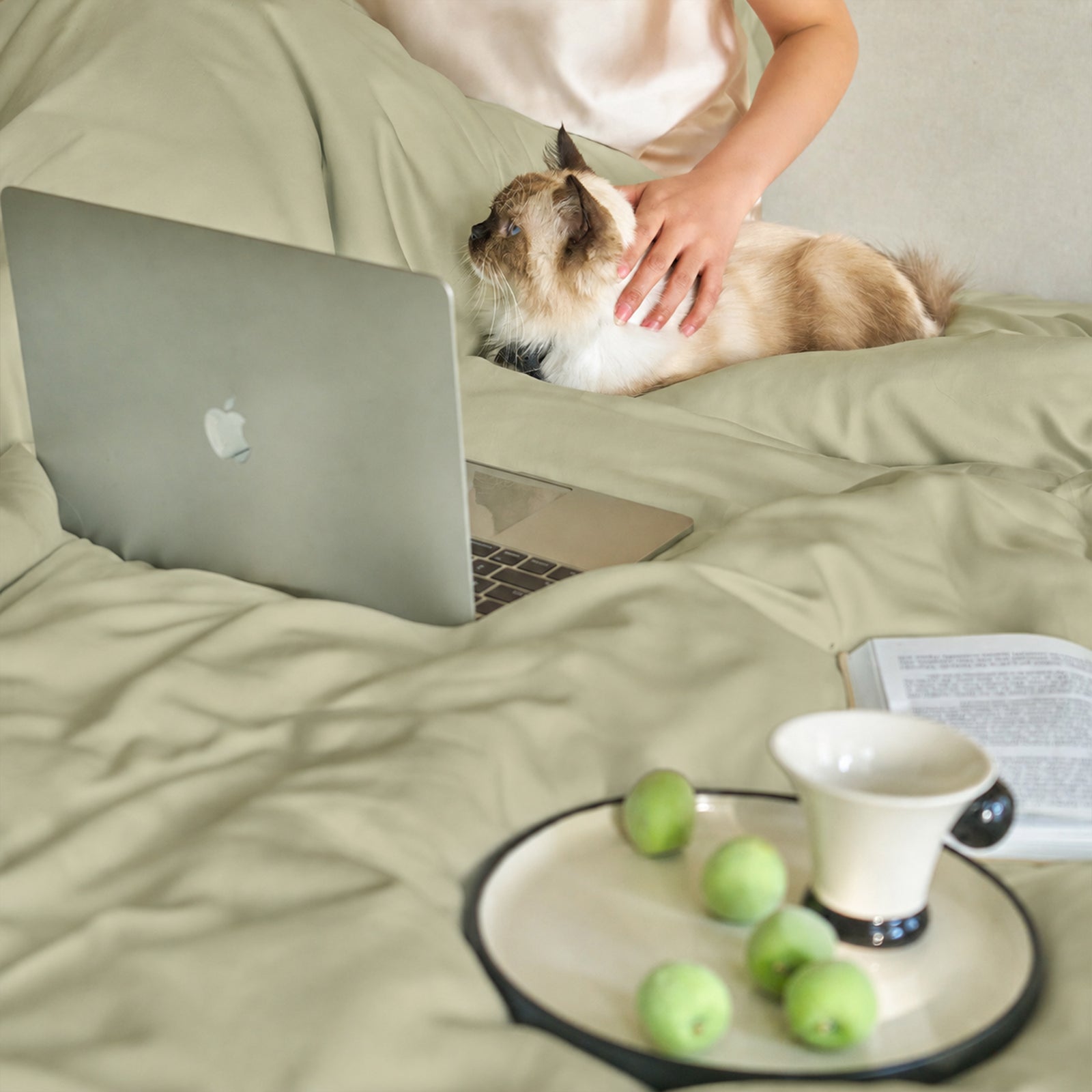 Pet Hair Resistant Bamboo Bedding – Cooling Sheet Set