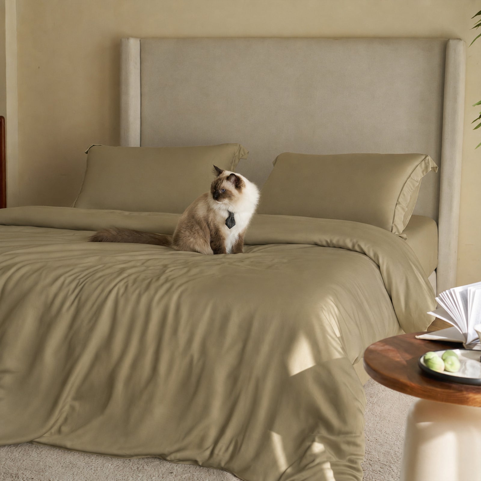 Pet Hair Resistant Bamboo Bedding – Cooling Sheet Set